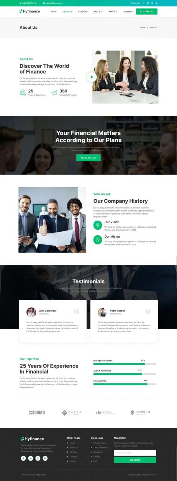 Financial Template #2 - Image 2