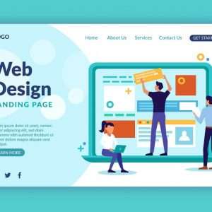 Digital Card Landing Page