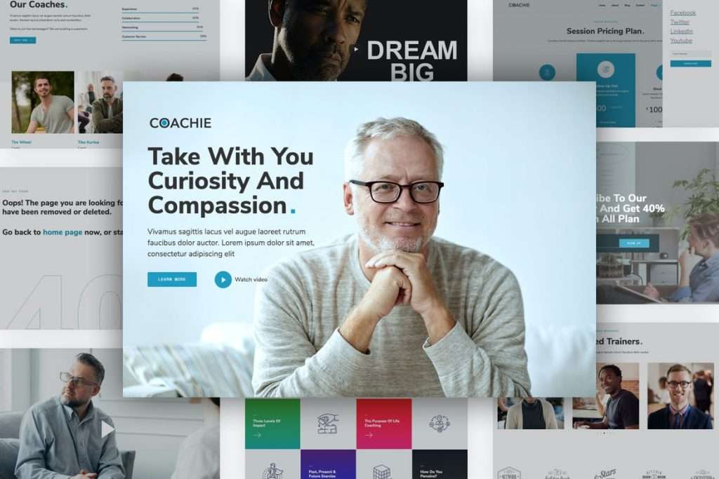 Coaching website templates