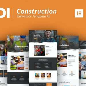 Construction Template #2 Landing Page