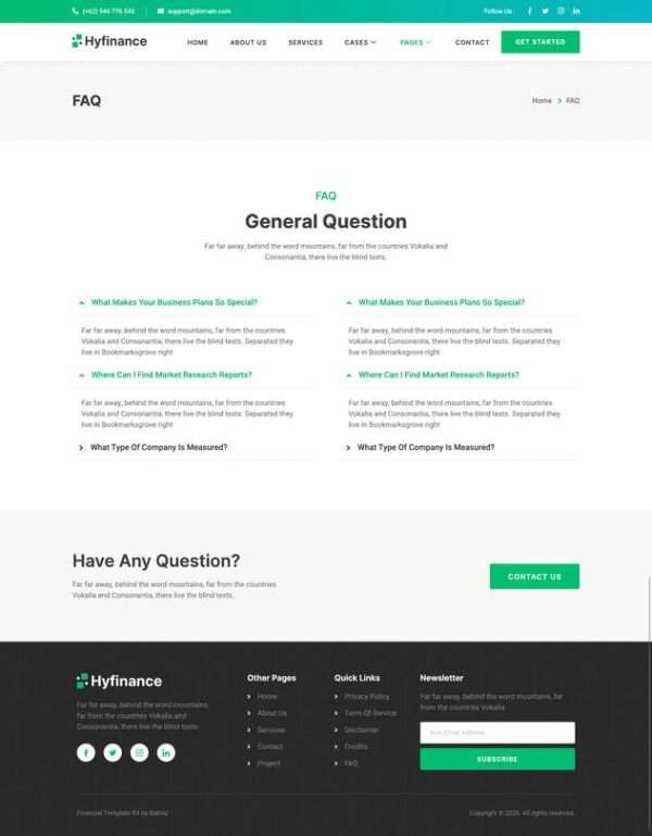 Financial Template #2 - Image 4