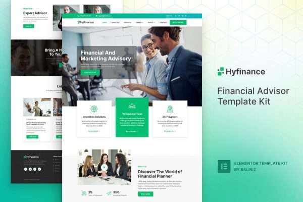 Financial Website Design