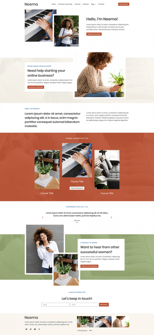 Coach Template #3 - Image 2