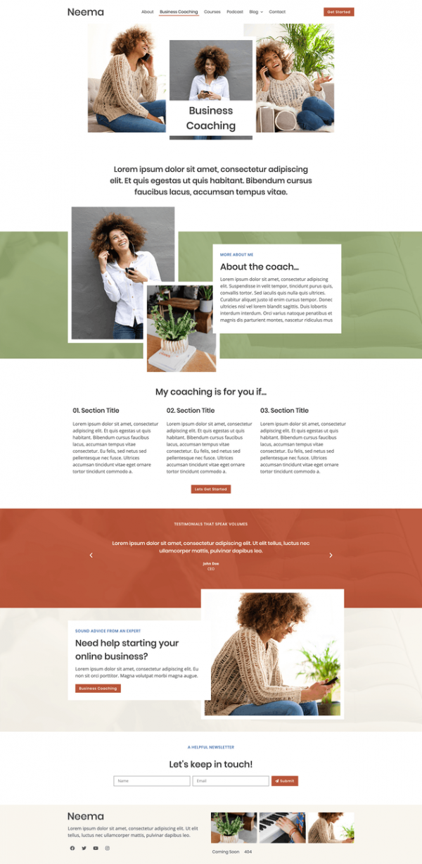 Coach Template #3 - Image 4